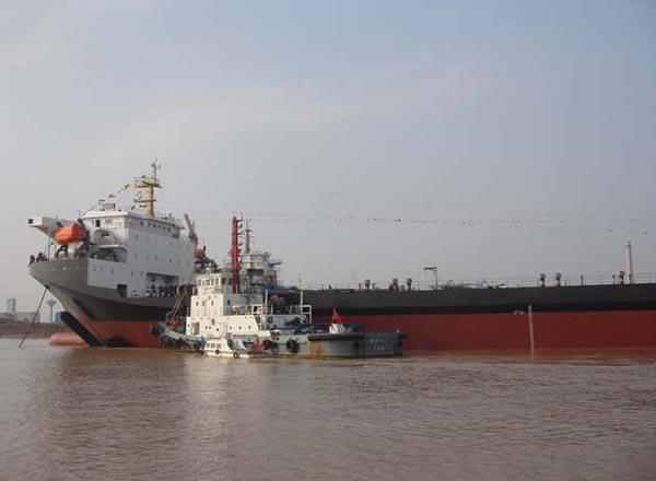 Landing Craft on the sea