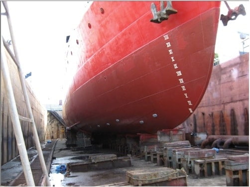 Landing Craft on Dry Land